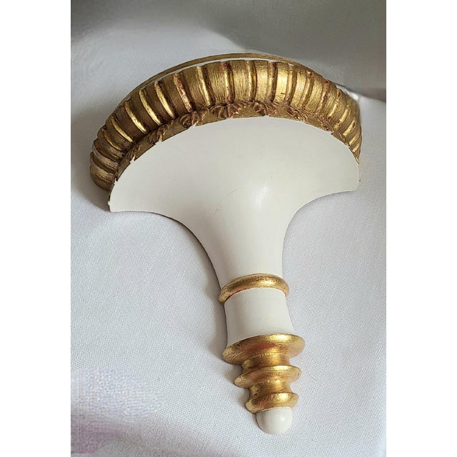 2000 - 2009 Pair of Shantalle Studio Wall Brackets For Sale - Image 5 of 8