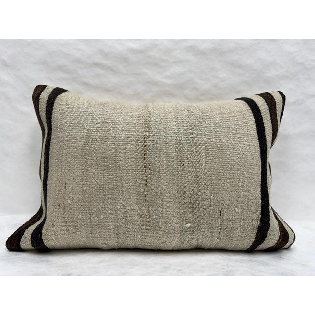 Turkish Hemp Pillow Cushion Natural Brown Beige Pillow Cushion Cover 16" x 24" #30224 Enhance your home decor with our...