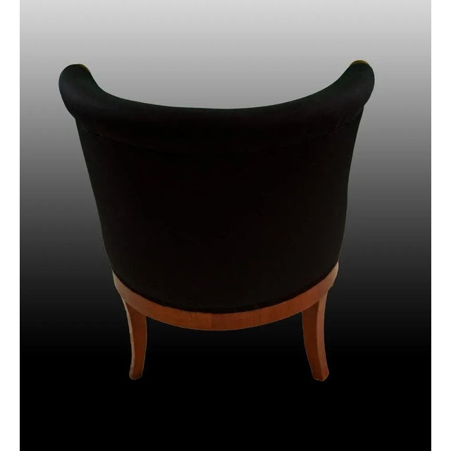 19th Century Biedermeier Lounge Chair For Sale - Image 5 of 8