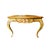 1980s 18th Century Lacquered and Gilded Wood Center Table, Italy, 1980s For Sale - Image 5 of 6