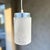 Mid-Century French Ice Crystal and Acrylic Sugar Pendant Light, 1970s For Sale - Image 15 of 15