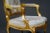 Gold 19th Century French Giltwood Aubusson Tapestry 7-Piece Salon Suite For Sale - Image 8 of 9