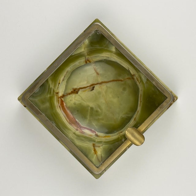 Vintage Onyx Ashtray, Italy, 1950s For Sale - Image 6 of 17
