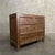 Mid-Century Modern Custom Reclaimed Elm Wood Chest of Drawers Walnut Finish For Sale - Image 3 of 7