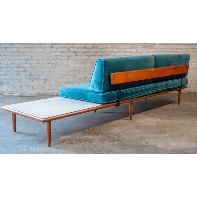 1950s Mid-Century Modern Adrian Pearsall Attr. Walnut Daybed For Sale - Image 16 of 18
