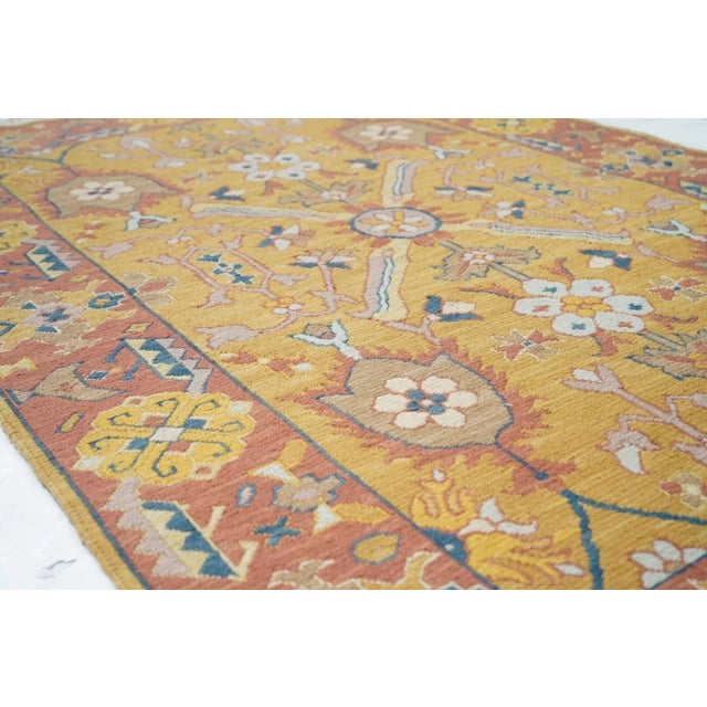 Textile Sumak Rug 4'1'' X 6'1'' For Sale - Image 7 of 10