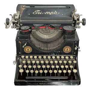 German Triumph Writing Machine, 1930