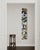Blue Christiane Corcelle "Whispers of the Forest 4" Mixed Media on Canvas, Tall Narrow Abstract Painting in Pale Blue and Black, 2024 For Sale - Image 8 of 9