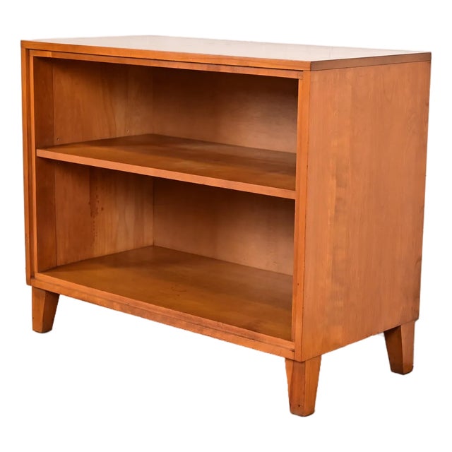Leslie Diamond for Conant Ball Mid-Century Modern Solid Birch Bookcase, 1950s For Sale