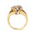 Unveil the epitome of elegance with this captivating cocktail ring, crafted in exquisite 10K yellow gold. Adorned with a...