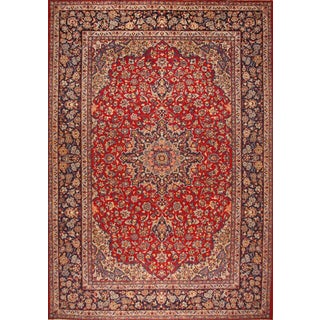 Middle Eastern Hand-Knotted Rug For Sale
