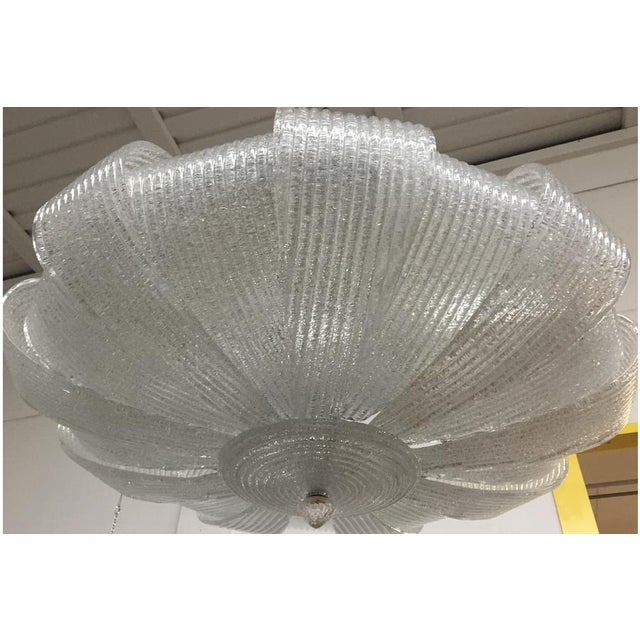 Vintage Murano Glass Flush Mount Ceiling Lamp Chairish