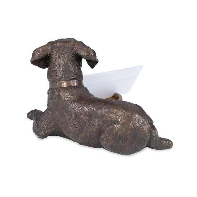 2020s Maitland-Smith Labrador Card Holder For Sale - Image 5 of 6