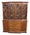 Henkel Harris Virginia Galleries Genuine Mahogany Two-Piece Breakfront China Cabinet For Sale