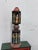 Folk Art Antique Rajasthani Wood Carved + Hand Painted Charpai/Bed Post For Sale - Image 3 of 12