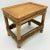 Mid 20th Century Split Reed Bamboo Plant Stand For Sale - Image 5 of 7