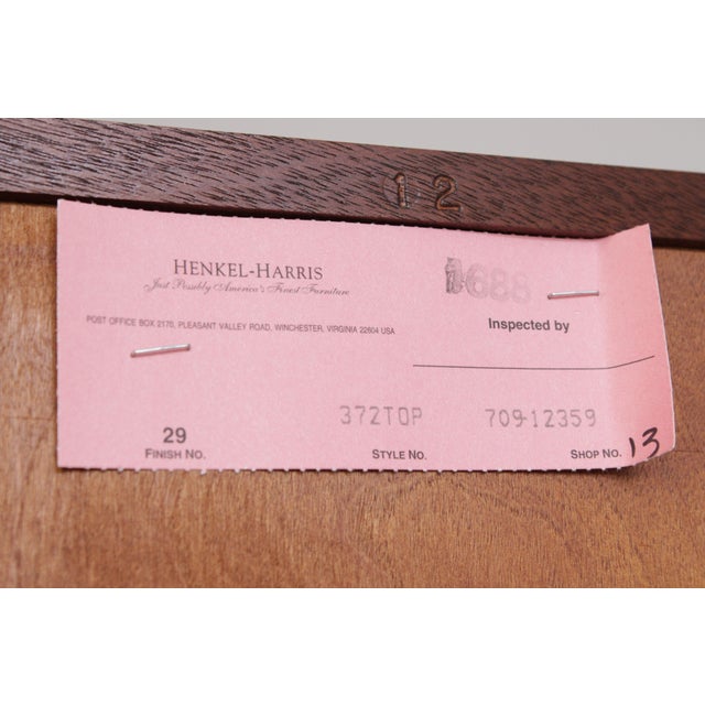 Henkel Harris Nancy Saunders Witt Mahogany Chest For Sale - Image 18 of 18