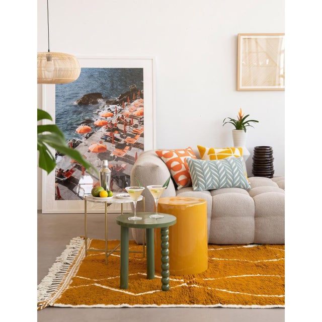Contemporary Copper Berber Rug - 5.1 X 4.1 Ft For Sale In Cleveland - Image 6 of 6