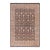 Boho Chic Floral Pak-Persian Black/Taupe Wool Rug - 9'1'' X 12'0'' For Sale