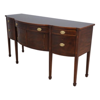 Kindel National Trust Mahogany Federal Sideboard For Sale