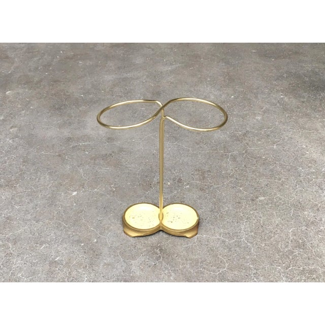 Gold Mid-Century Umbrella Stand For Sale - Image 8 of 15