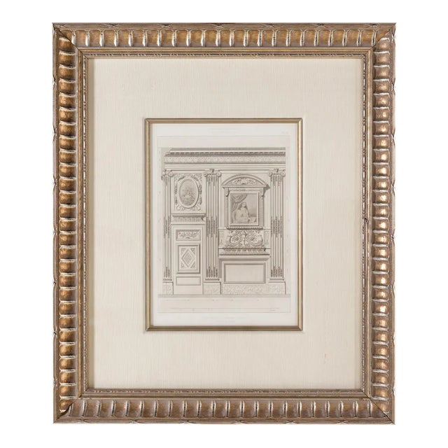 Salon De l'Hotel Dormesson Pencil Art For Sale