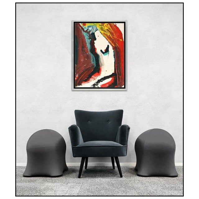 Message us to inquire about custom framing options! (Included for free with every purchase) The artwork here, "Abstract...