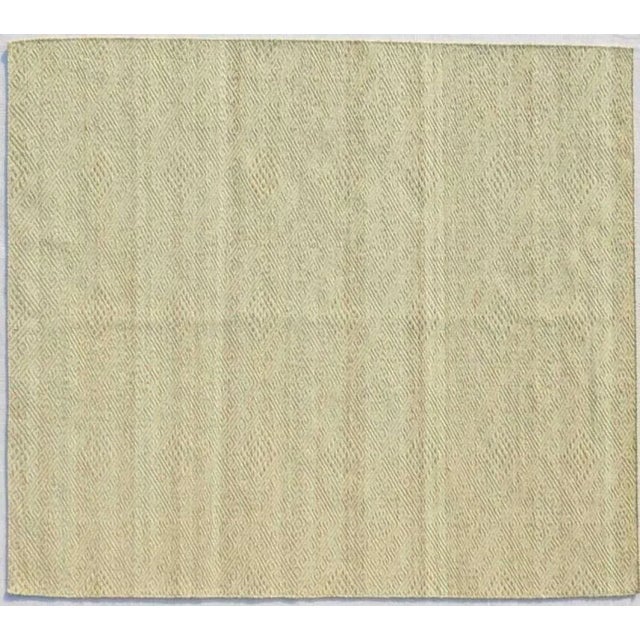 Handwoven European Style Flat Kilim Rug For Sale - Image 3 of 5