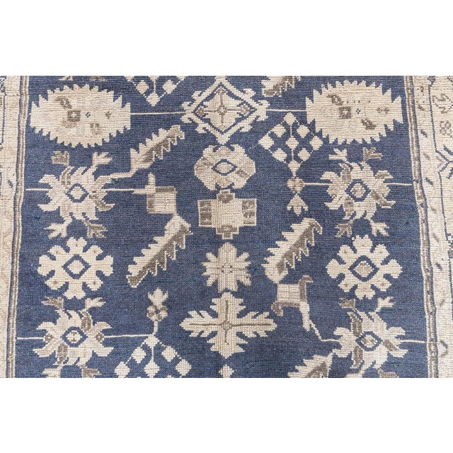 Turkish 1920s Turkish Oushak Rug For Sale - Image 3 of 8