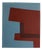 Bodasca, Structure in Red and Blue, 2026, Acrylic Painting on Canvas For Sale
