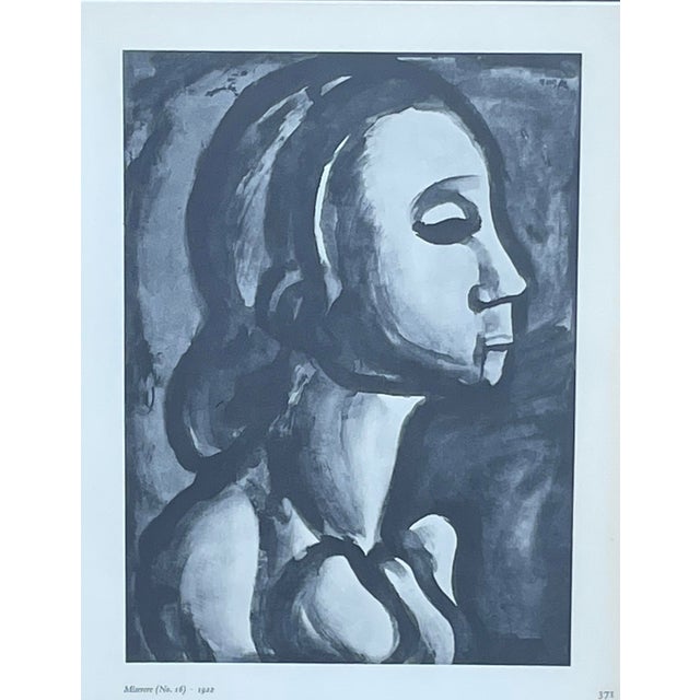 Wood 1961 Vintage Print “Miserere (No. 16)” Rouault by Pierre Courthion, Framed For Sale - Image 7 of 8