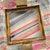 Vintage Murano glass picture frame // midcentury photo frame // murano glass // Italian glass // blown glass // art glass // collectible For Sale In Kansas City - Image 6 of 10