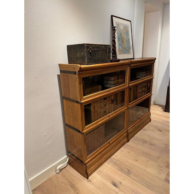 Vintage Bookcase from Globe Wernicke, Set of 6 For Sale - Image 3 of 8