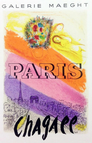 Chagall Lithograph 21 Paris Art in Posters