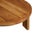 Eclipse Outdoor Solid Teak Wood Coffee Table, Golden Brown For Sale - Image 4 of 7