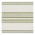 Sample - Schumacher Solana Stripe Indoor/Outdoor Fabric In Green For Sale