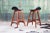 Mid-Century Modern Pair of Danish Mid Century 1960s Teak Bar Stools Mod. 61 by Erik Buch Denmark For Sale - Image 3 of 11
