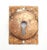 Aesthetic style brass pocket door recessed pull with a keyhole and polished finish. The original mounting screws are not...