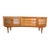 Mid-Century Teak Credenza W/ Louvered Front For Sale