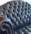 Baroque Chesterfield Sofa Calfskin Nappa Leather For Sale - Image 3 of 4