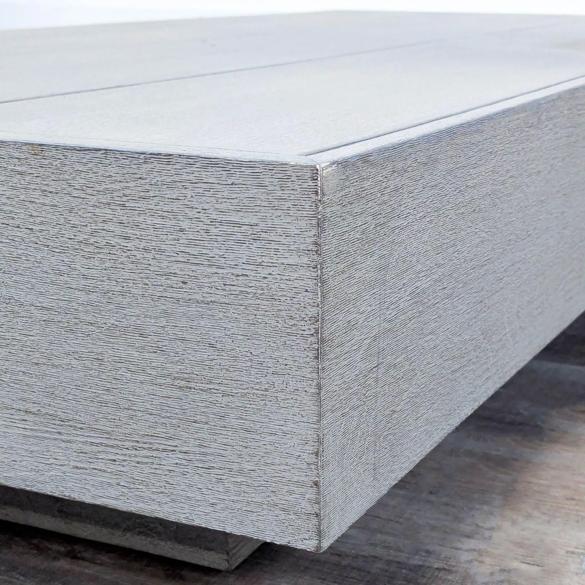 Restoration Hardware Cape Town Teak Coffee Table - Thumbnail 4