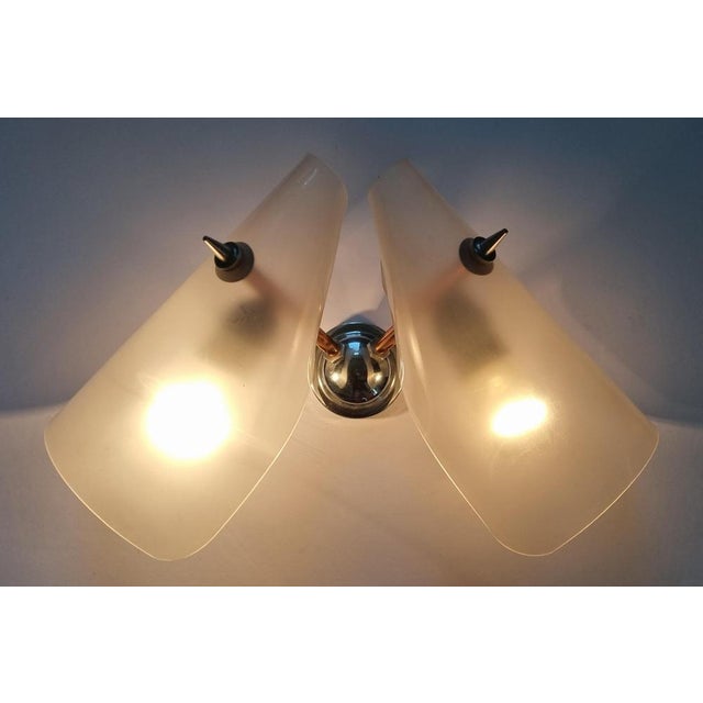 Large Mid-Century Wall Lamp in the style of Stilnovo, Italy, 1962 For Sale - Image 15 of 18