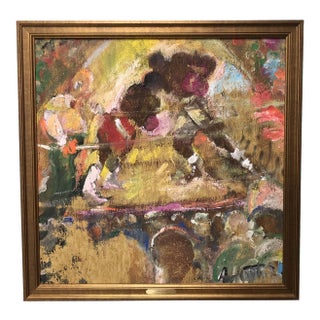 "Main Event" 1990s Abstract Painting For Sale