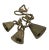 Moroccan Mid-Century Brass Camel Bells For Sale - Image 3 of 4
