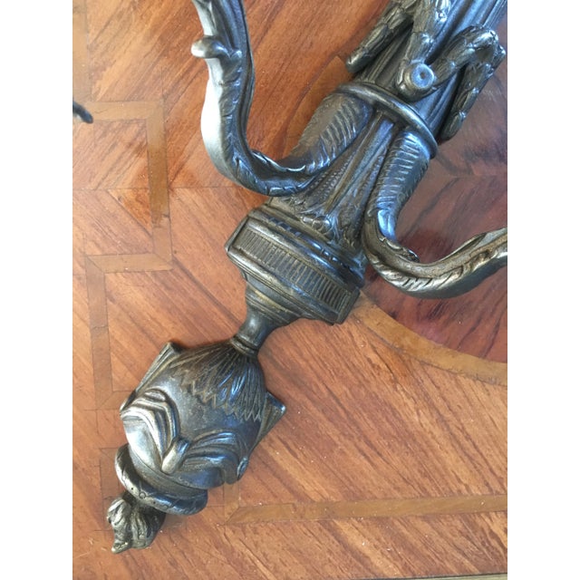 Italian Italian Sconces-A Pair For Sale - Image 3 of 9