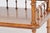 Wood Late 20th Century Judson Rothschild Aesthetic Movement Faux Bamboo Console Table With Leather Inset Top for the Rothschild Collection For Sale - Image 7 of 10