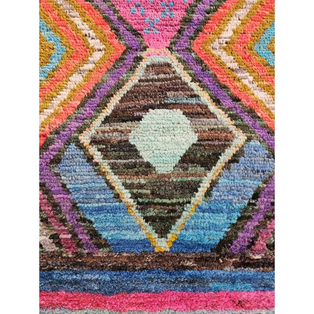 Vintage Afghan Tribal Rug, 2010s For Sale - Image 10 of 12