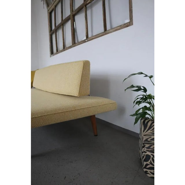 Wood Mid-Century German Sofa Daybed, 1950 For Sale - Image 7 of 11