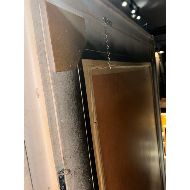 Giant Massive Copper Antique Mirror For Sale - Image 10 of 12