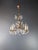 Vintage Lustre Flower Glass Brass Chandelier, Venice For Sale - Image 12 of 12